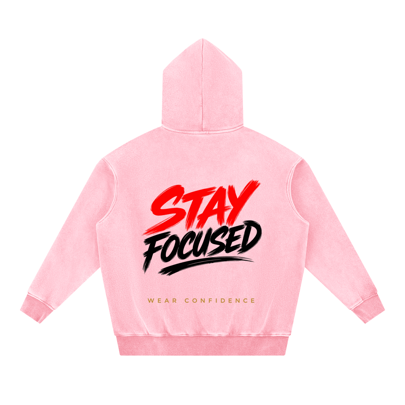 Snow Wash Fleece Oversize Hoodie