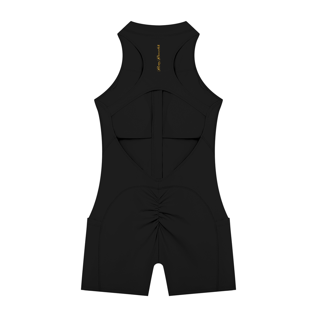 Women’s Quarter-Zip Yoga Romper