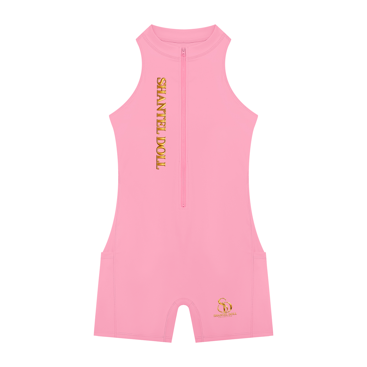 Women’s Quarter-Zip Yoga Romper