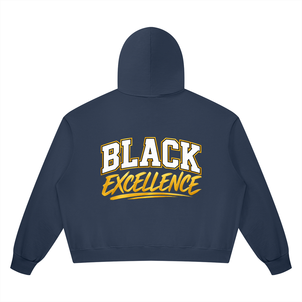 Unisex Vintage Wash Boxy Full Zip Hoodie