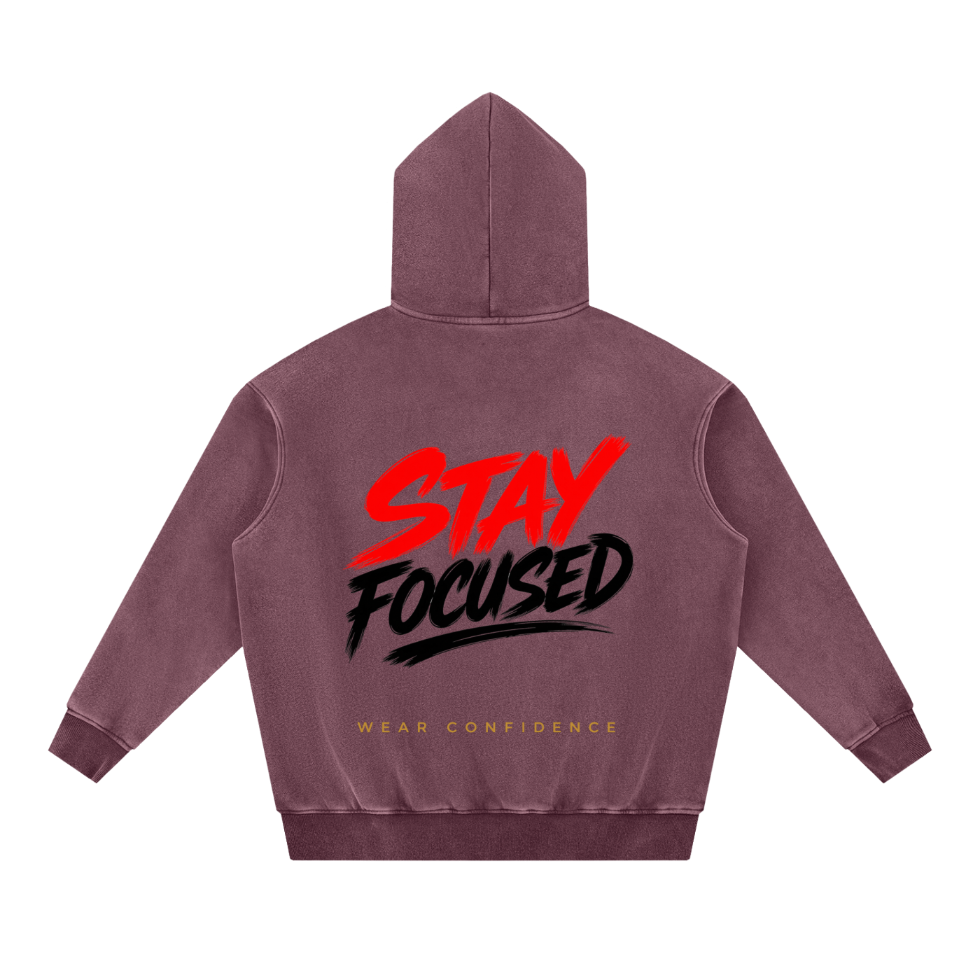 Snow Wash Fleece Oversize Hoodie