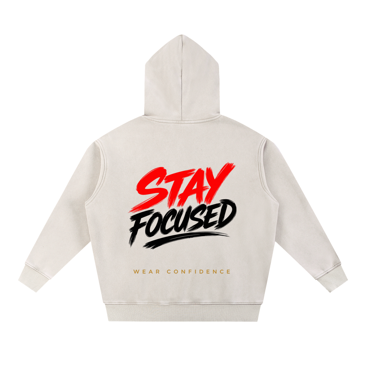 Snow Wash Fleece Oversize Hoodie