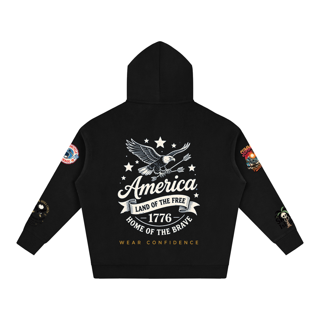 Oversize Fleeced Hoodie