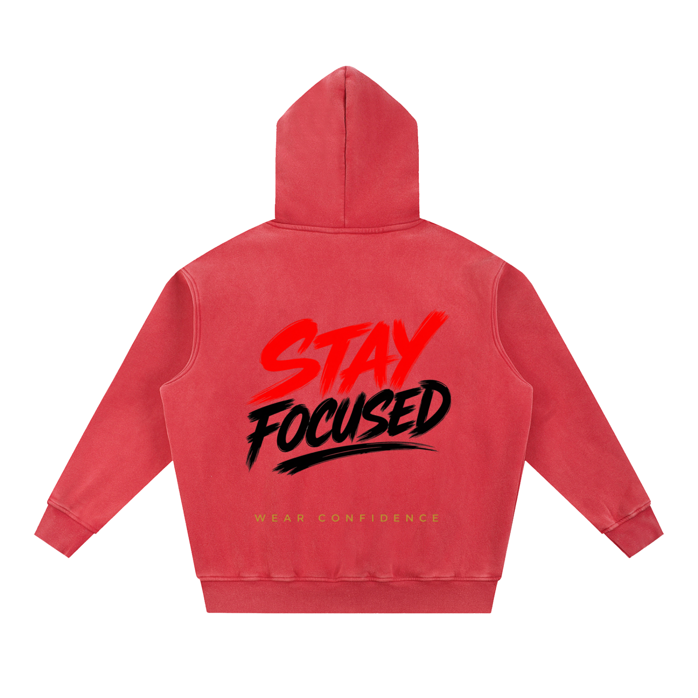 Snow Wash Fleece Oversize Hoodie