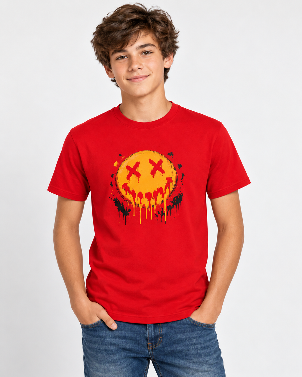 Unisex Drip Face Graphic Tee