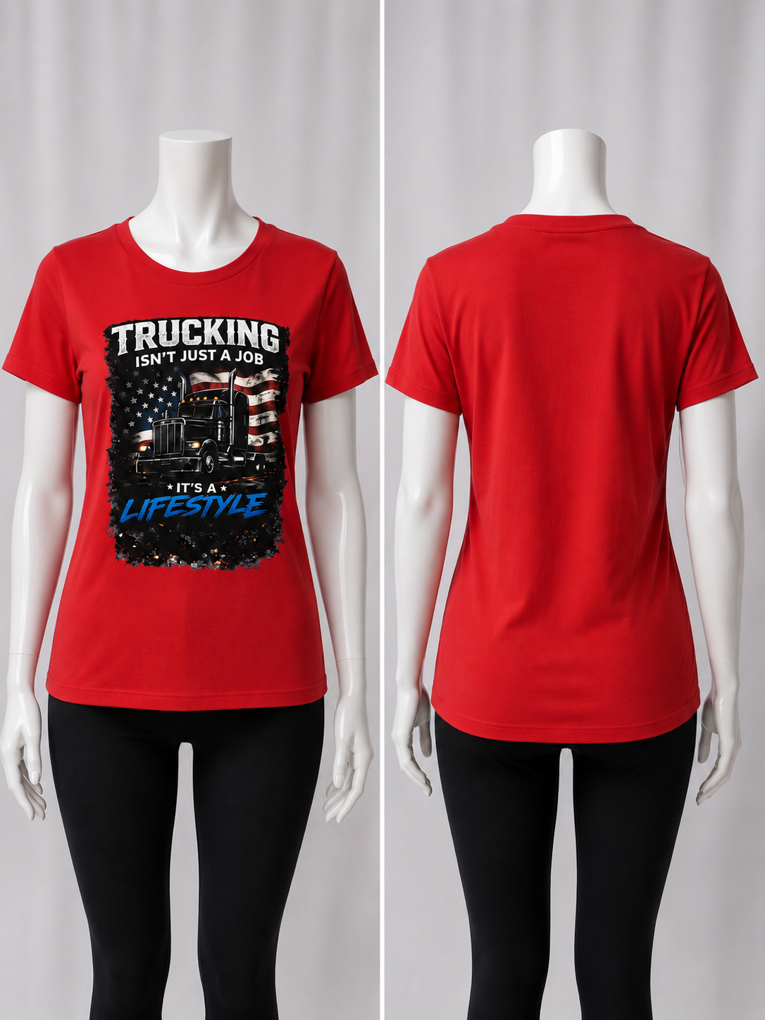 Trucking Lifestyle Graphic Tee