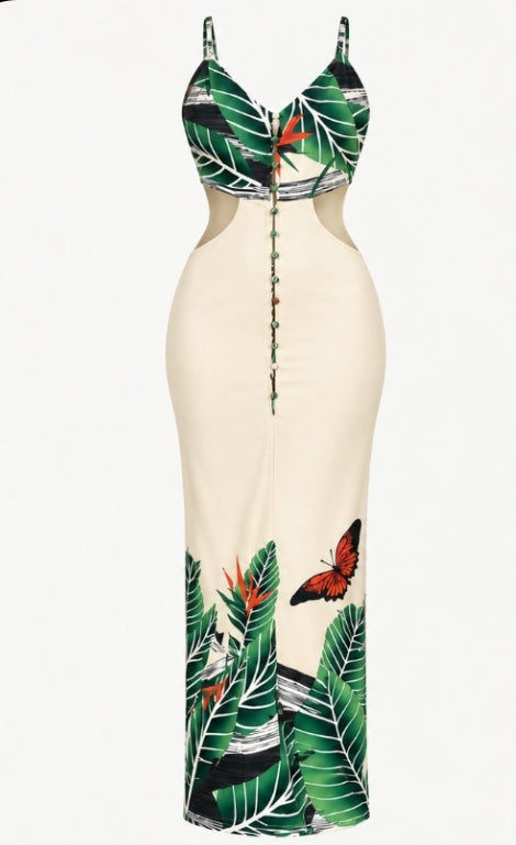 Beautiful Cutout Maxi Dress