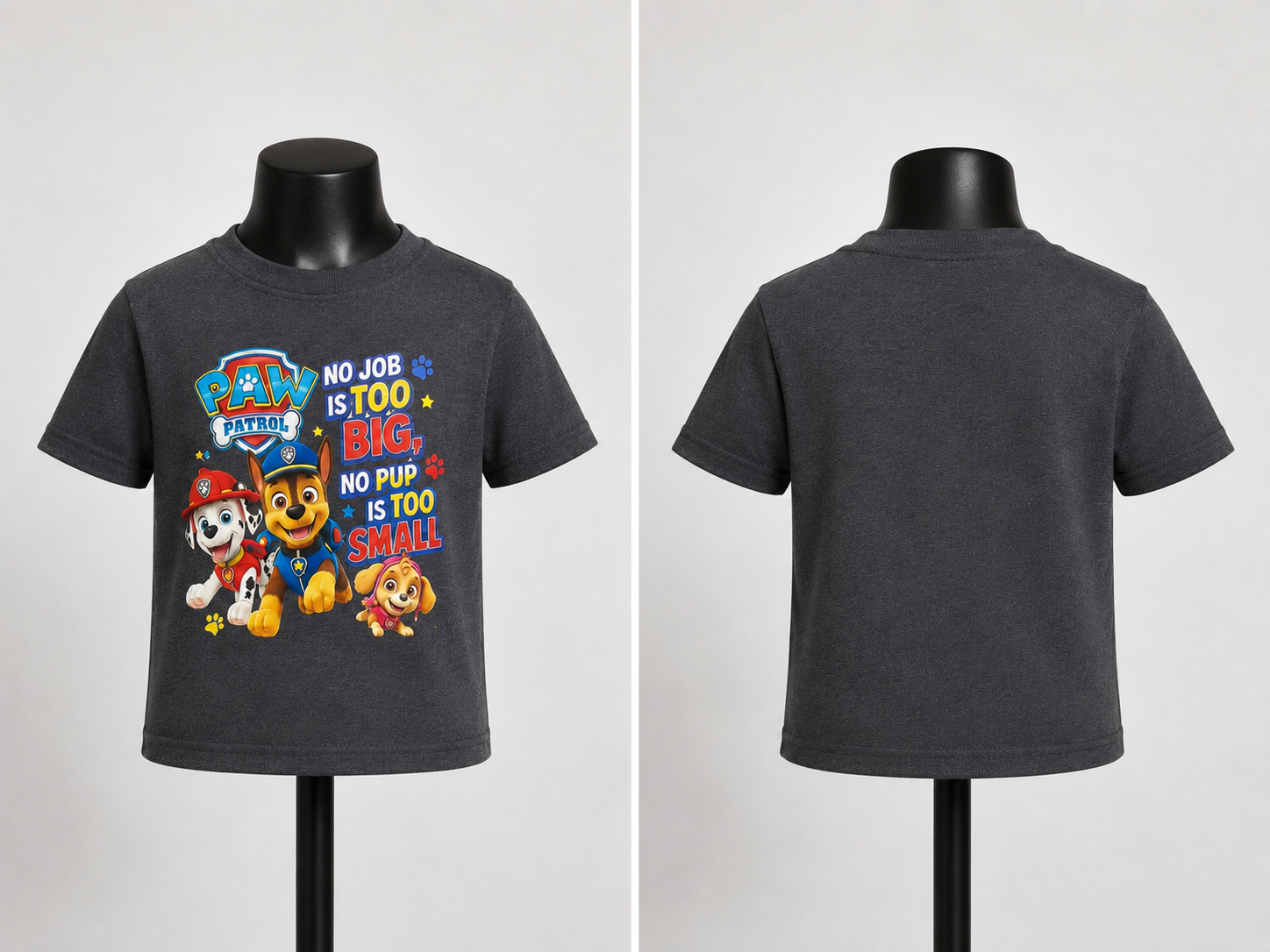 No Job Too Big Kids Graphic Tee
